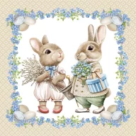 Paște Vintage șervețel 20 bucăți 33x33 cm