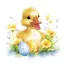 Paște Cute Baby Duck șervețel 20 buc 25x25 cm