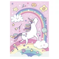 Unicorn Rainbow Dosar A/4 cu elastic