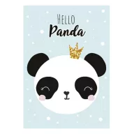 Panda Crown Mapă A/4 cu elastic