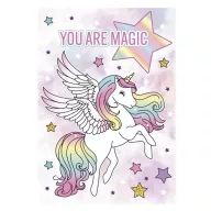 Unicorn You are Magic Mapa cu elastic A4