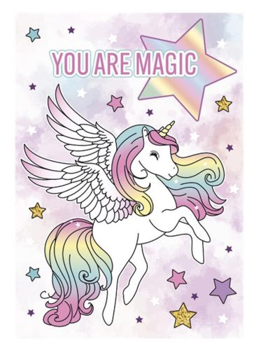 Unicorn You are Magic Mapa cu elastic A4