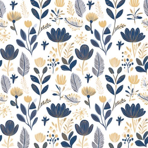 Colorat Scandinavian Floral Șervețel florar 20 buc 33x33 cm