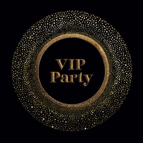 Party Gold VIP șervețel 20 buc 33x33 cm