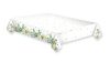 Colorat Floral Frame Față de masă din hârtie cu flori 120x180 cm