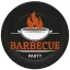 BBQ Party Set farfurii de hârtie pentru grătar 8 bucăți 18 cm