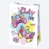 Colorat Party pungă de cadou din hârtie 23x32x11 cm