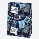 Colorat Party pungă de cadou din hârtie 23x32x11 cm