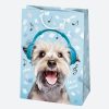 Animale Cute sac de cadou din hârtie 23x32x11 cm