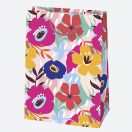 Colorat Blossom Sacoșă cadou din hârtie cu flori 23x32x11 cm