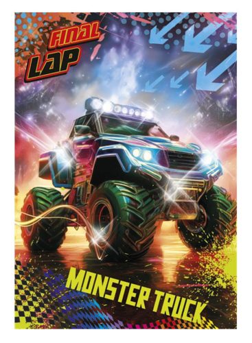 Vehicul Final Lap Mapă elastică Monster Truck A/4