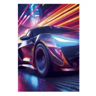 Vehicul Street Racing Mapă Auto A/4 cu elastic