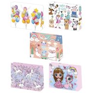   Colorat Special Day Sacoșă de cadouri pentru fete, din hârtie, 38x29x10 cm