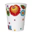 Colorat Cutout Set de 8 pahare de hârtie 250 ml