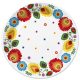 Colorat Cutout farfurie de hârtie, set de 8, 18 cm