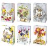 Paște Flowers pungă cadou din hârtie 23x32x11 cm