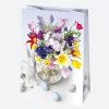 Paște Flowers pungă cadou din hârtie 23x32x11 cm