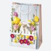 Paște Flowers pungă cadou din hârtie 23x32x11 cm