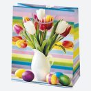 Paște Vase saculeț de cadouri din hârtie 19x23x10,5 cm