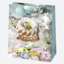 Paște Vase saculeț de cadouri din hârtie 19x23x10,5 cm