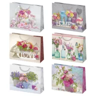 Floare Home pungă de cadou din hârtie 30x23x10 cm