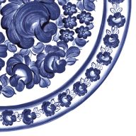 Floare Rose Plate Șervețel brodat 20 bucăți 33x33 cm