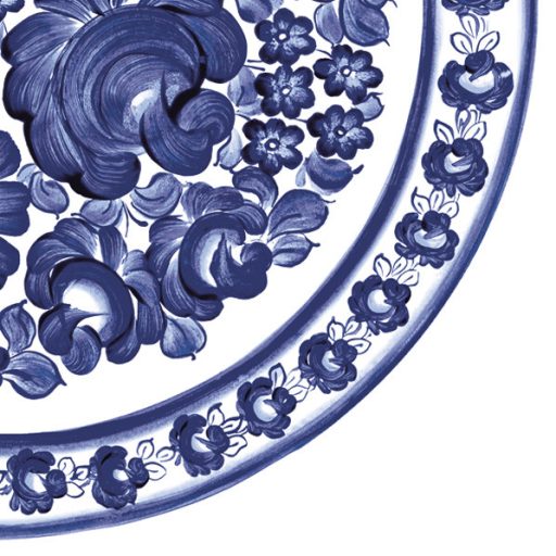 Floare Rose Plate Șervețel brodat 20 bucăți 33x33 cm