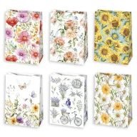   Floare Wildflowers sac cadou de hârtie, sac cadou 23x32x11 cm