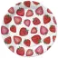 Fructe Strawberries Farfurii de hârtie cu fructe set de 8, 22,7 cm