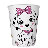 Animale Charming Puppy pahar de hârtie, 8 buc, 250 ml