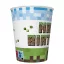 La mulți ani Pixel Block Pahare de hârtie Happy Birthday set de 8 bucăți 250 ml