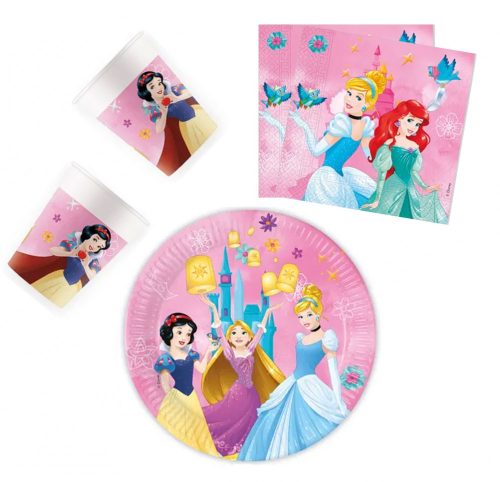 Prințesele Disney Live Your Story Party set de 36 farfurii 23 cm