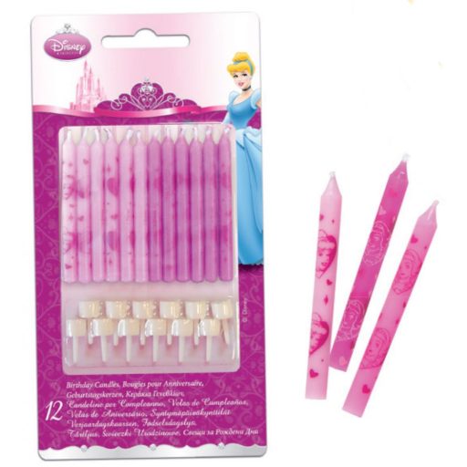 Prințesele Disney Live Your Story set lumânări tort 12 bucăți