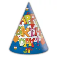   La mulți ani Kokliko Pălărie de petrecere La mulți ani, Con 6 buc