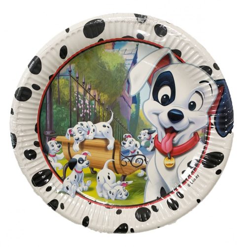 Disney 101 Dalmațieni Play farfurii de hârtie 8 buc 23 cm
