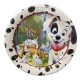 Disney 101 Dalmațieni Play farfurie de hârtie 8 buc 23 cm