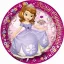 Disney Sofia First Farfurie de Hârtie 8 bucăți 23 cm