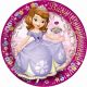 Disney Sofia First Farfurie de Hârtie 8 bucăți 23 cm