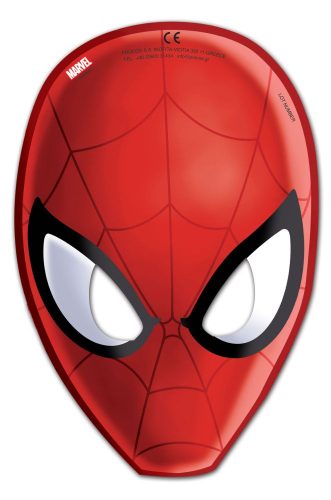 Omul Păianjen Crime Fighter mască, 6 buc.