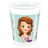 Disney Sofia Pearl of the Sea pahar de plastic 8 buc 200 ml