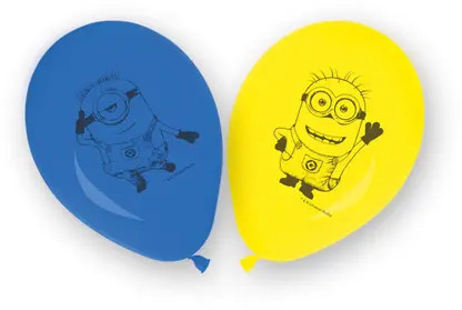 Minionii The Rise of Gru balon, set de 8 bucăți