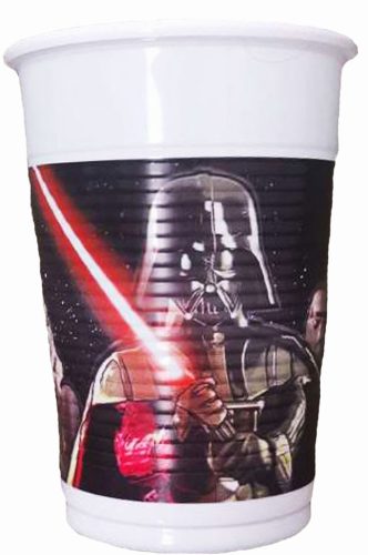 Star Wars Lightsaber plastic pahar 8 buc 200 ml