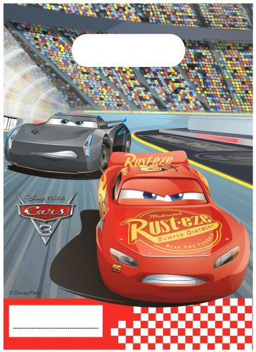 Disney Mașini Arena Race set de pungi de cadou 6 buc