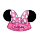 Disney Minnie  Junior pălărie de petrecere, șaco 6 buc