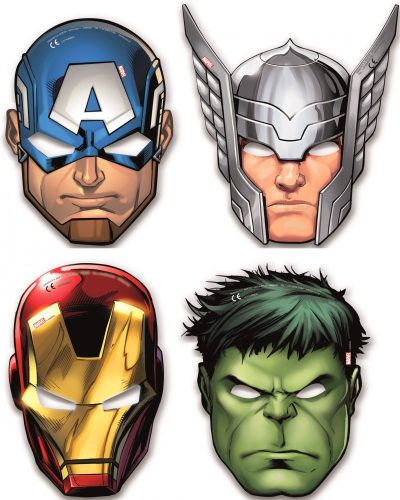 Avengers Infinity Stones mască, mască 6 buc.