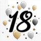 La mulți ani Milestone Happy Birthday set de 18 șervete 20 buc 33x33 cm