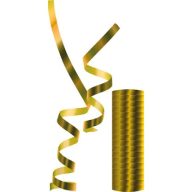 Colorat Metallic Serpentin Aurie