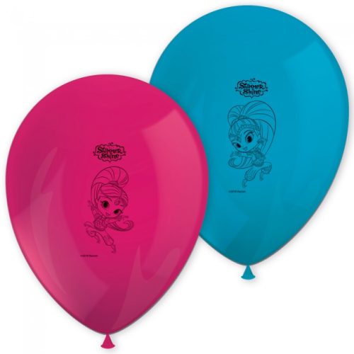 Shimmer și Shine Glitter balon, balon 8 bucăți