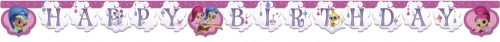 Shimmer și Shine Glitter Happy Birthday banner