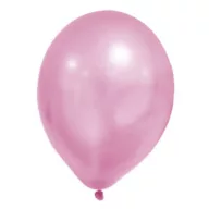Colorat Metallic Balon roz pastel, 8 buc